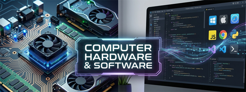 Computer Hardware And Software: Amazing Guide For Basic Computers
