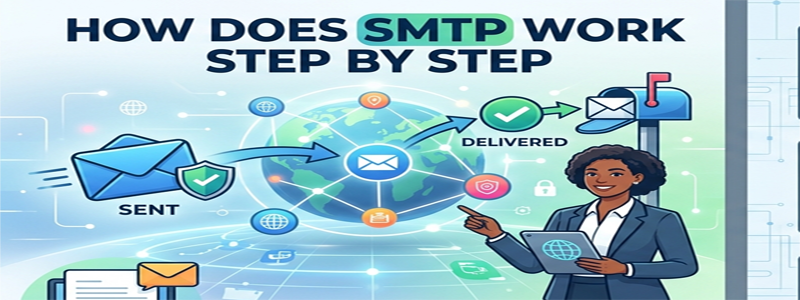 How does SMTP work step by step: An Ultimate Guide