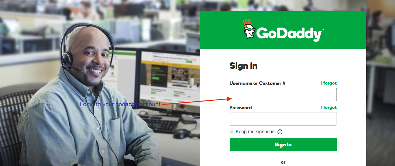 godaddy-login