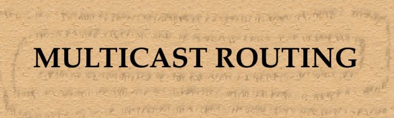 multicast routing feature