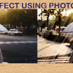 raineffect using photoshop feature