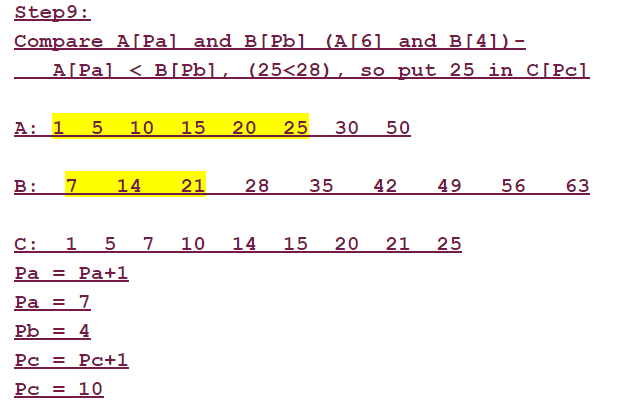 merg sort10