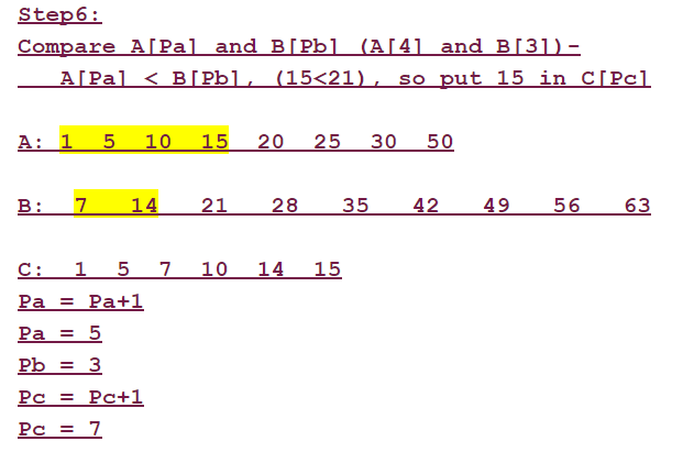 merg sort7