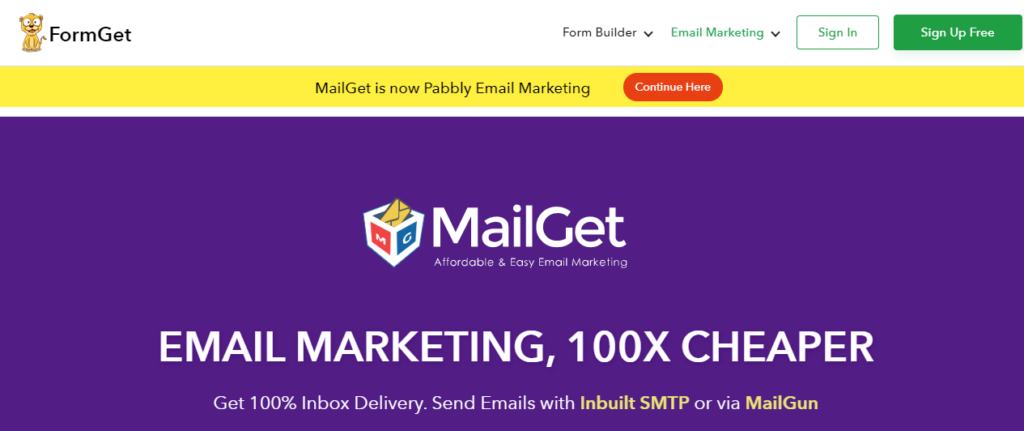 mailget email marketing service