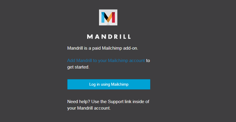 mandrill smtp service provider