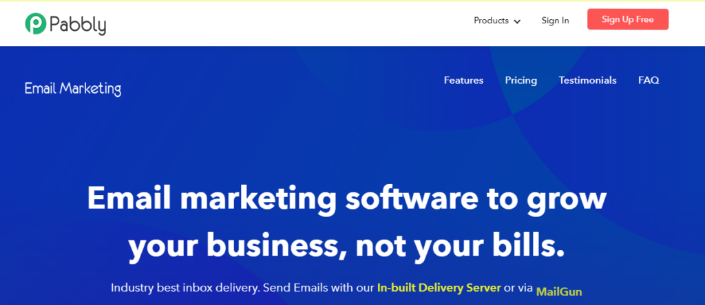 pabbly - best email marketing service 2020