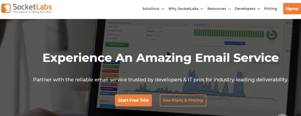 socketlabs smtp service provider