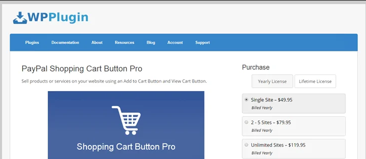 paypal shopping cart button pro -wordpress paypal plugin