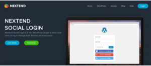 nextend social login wordpress plugin