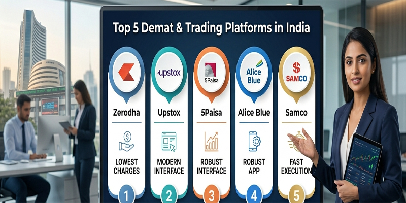 5 Best Demat and Trading Accounts In India content img