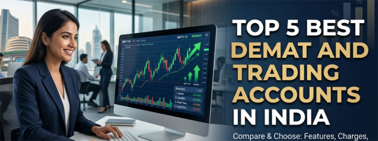 5 Best Demat and Trading Accounts In India feature img