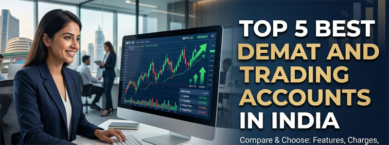Top 5 Best Demat and Trading Accounts In India: Amazing Ways To Make Money