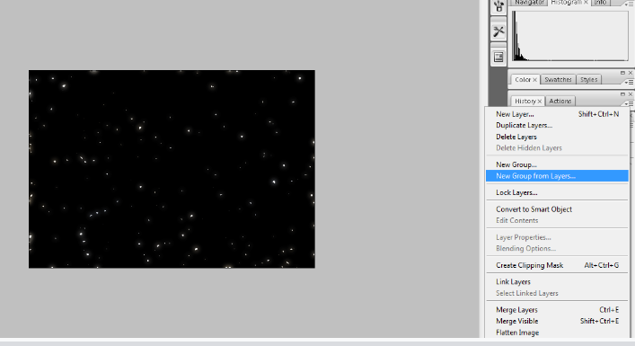 Create A Starry Night Sky In Photoshop 24