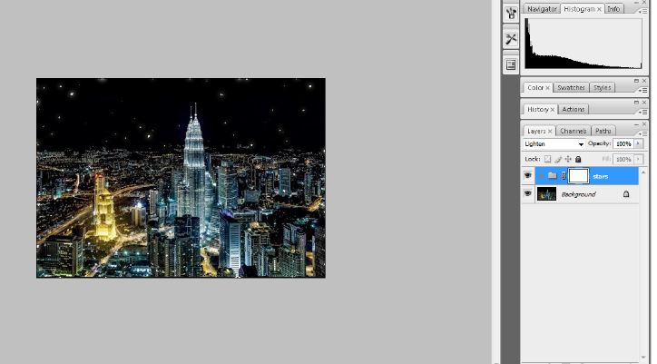 Create A Starry Night Sky In Photoshop 27