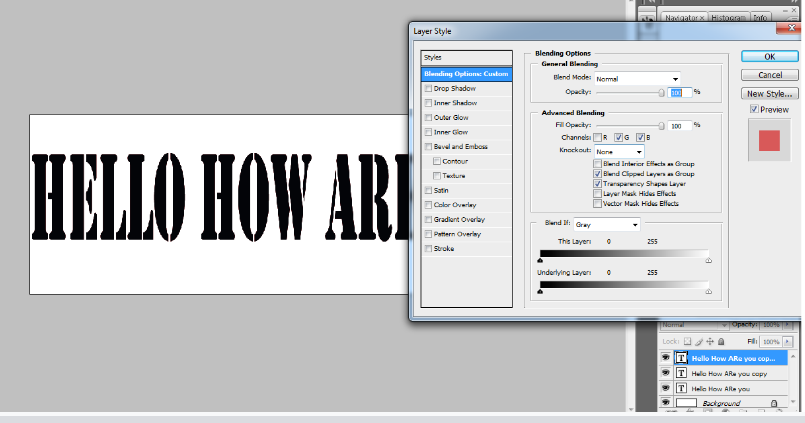 Create Retro 3D Text with Photoshop 3