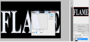 Flaming Hot Fire Text in Photoshop 11