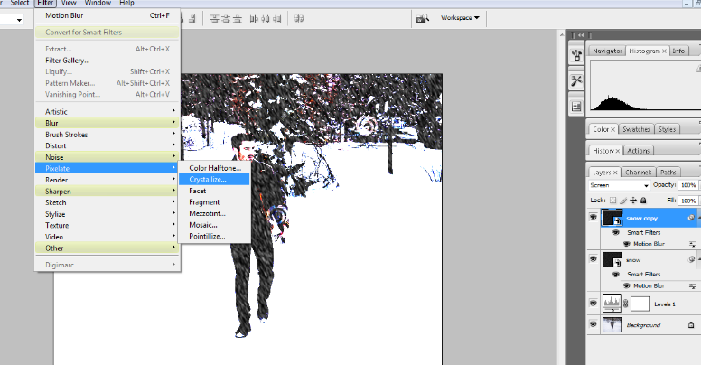 How to Add Falling Snow to Your Photos with Photoshop 18