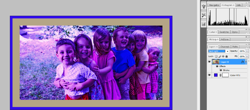 How to Add a Border to a Photo with Photoshop 13