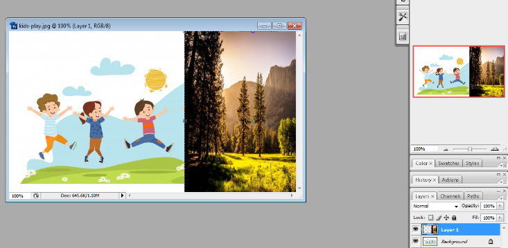 Layer mask in Photoshop in Hindi 2