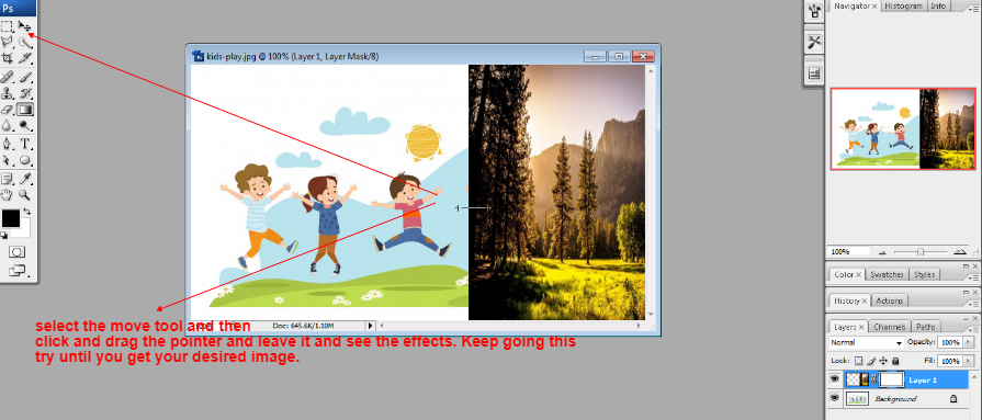 Layer mask in Photoshop in Hindi 5