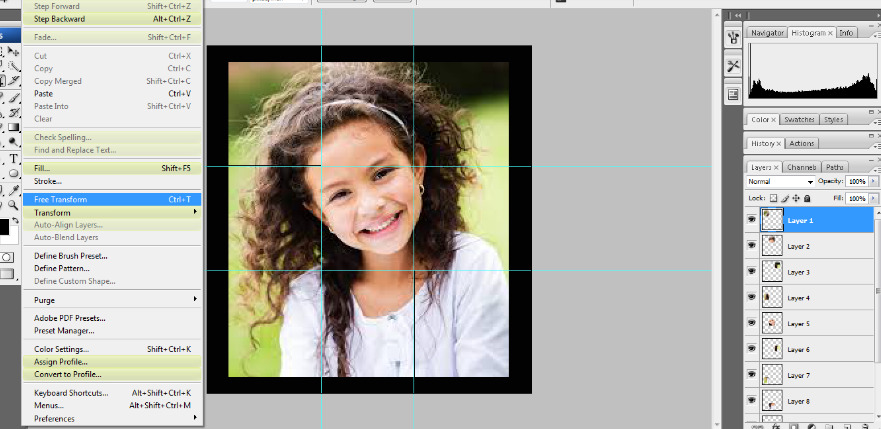 Turn A Photo Into A Collage With Photoshop 11