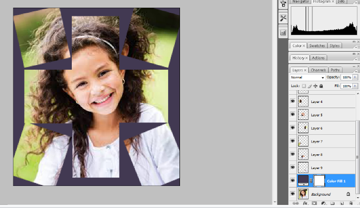 Turn A Photo Into A Collage With Photoshop 17