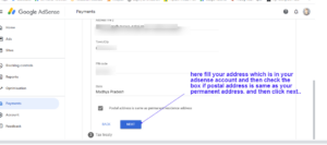 Submit Tax Information Form in Google Adsense for YouTube and Blog 11