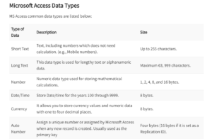 ms access data types1