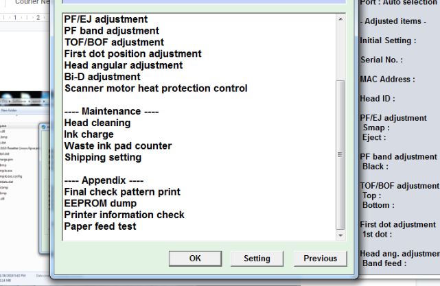 waste inkpad counter setting2