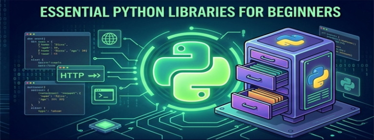 Best Python libraries for beginners feature img