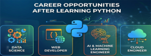 Career opportunities after learning Python feature img