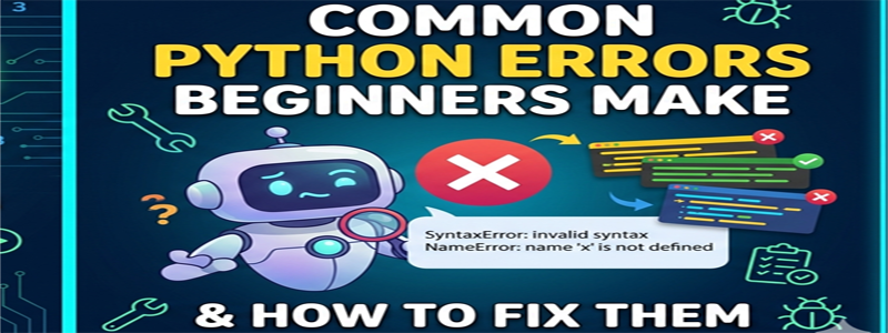Common Python Errors Beginners Make and How to Fix Them