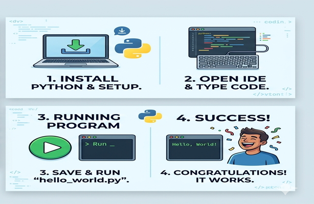 How to Make Your First Python Program content img