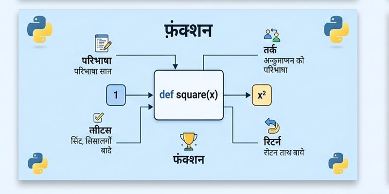 Python Functions Explained In Hindi content img