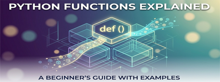 Python Functions Explained feature img