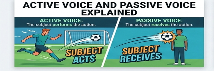 Active Voice and Passive Voice feature img
