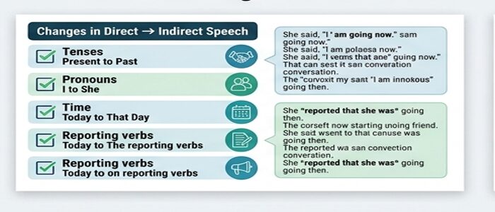 Direct and Indirect Speech content img