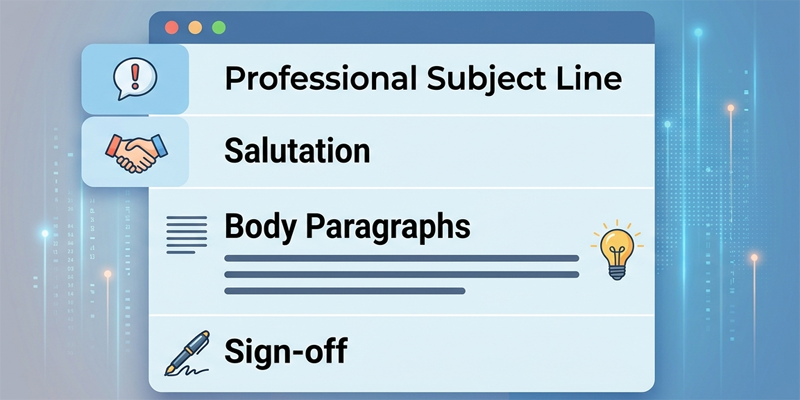 Email Writing in English content img