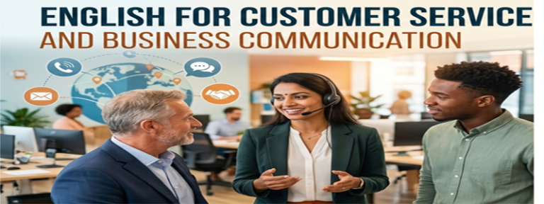 English for Customer Service and Business Communication feature img