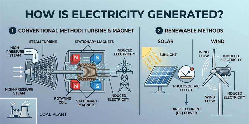 How Is Electricity Generated content img