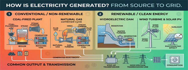 How Is Electricity Generated feature img