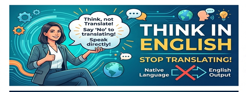 How to Think in English Without Translating: Amazing Practical Techniques