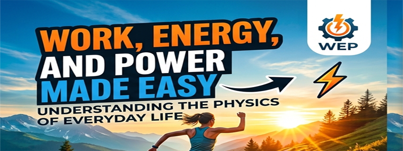 Work, Energy, and Power Made Easy: Understanding the Physics of Everyday Life