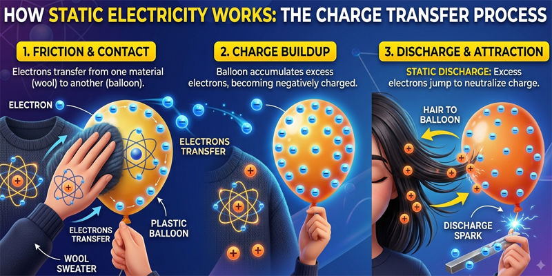 Why Do We Get Static Electricity content img