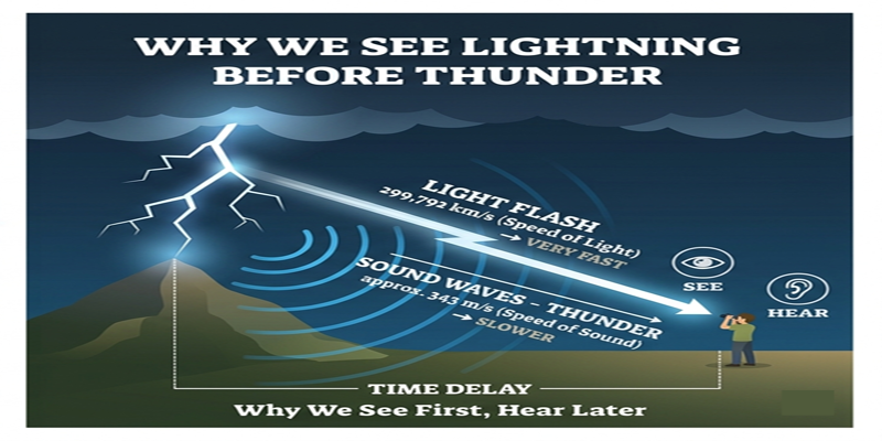 Why Do We See Lightning Before Hearing Thunder content img