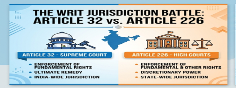 Article 32 vs Article 226 feature img