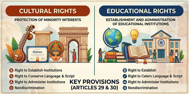 Cultural and Educational Rights In India content img