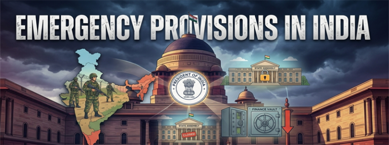 Emergency Provisions in India feature img