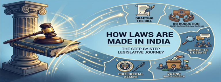 How Laws Are Made in India feature img