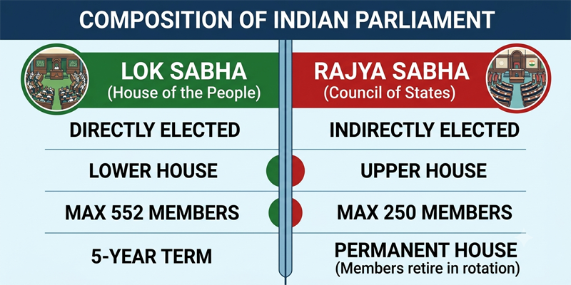 Indian Parliament Explained content img